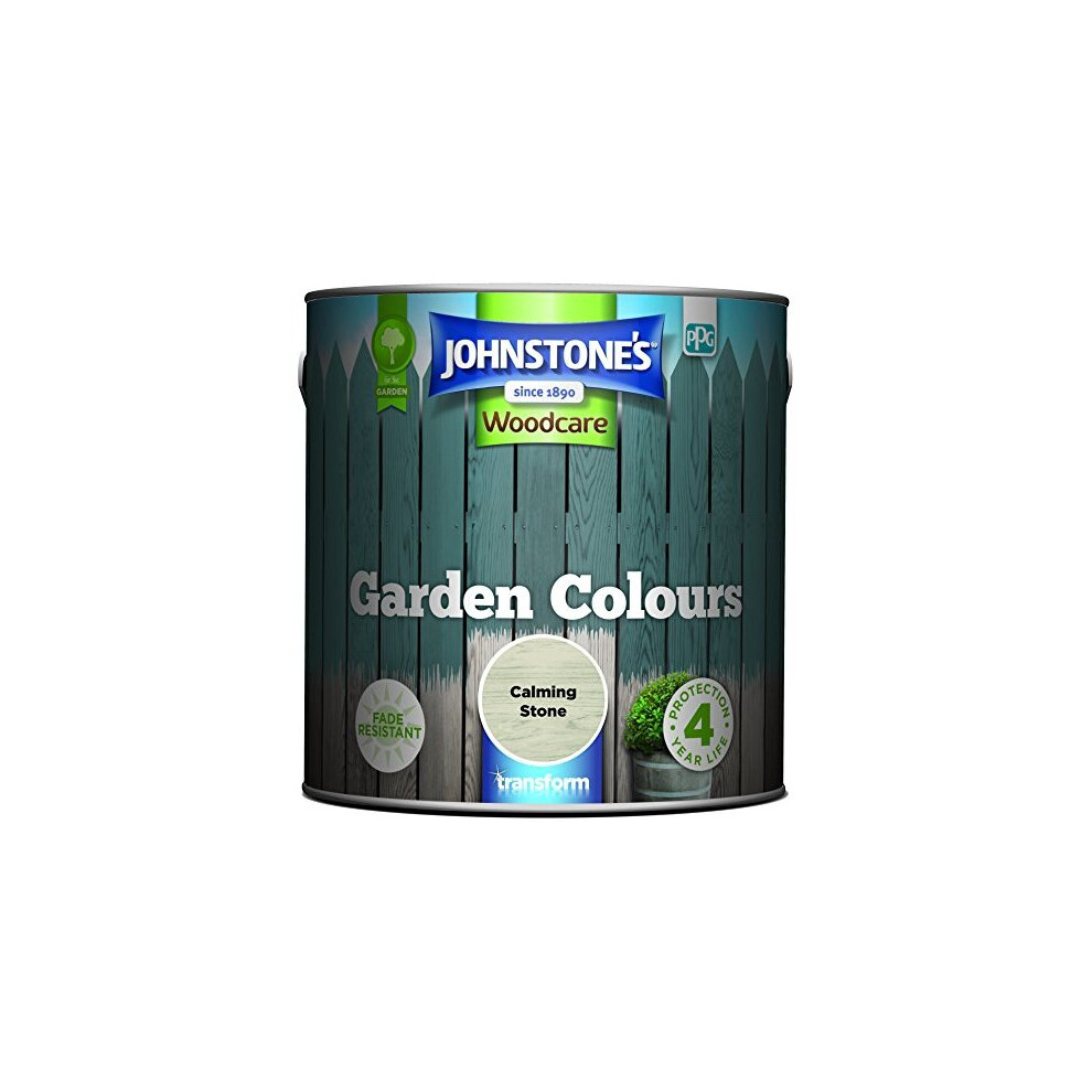 Johnstone's 309292 Garden Colours, Calming Stone, 2.5 Litre