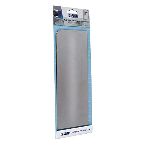 PME Cake Scraper, Stainless Steel, Silver, X-Tall (25cm/10in)