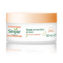 Simple Protect 'N' Glow Rest and Reset 72 Hour Hydrating Gel to Enhance Glowing Skin 50 ml
