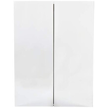 Croydex Anton Double Door Stainless Steel Cabinet