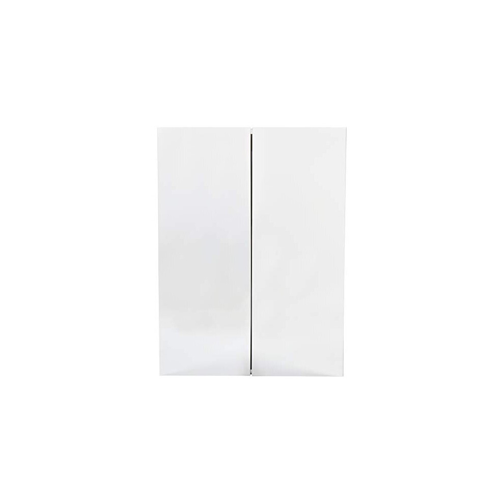 Croydex Anton Double Door Stainless Steel Cabinet