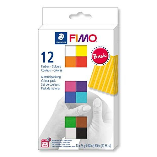 Staedtler Fimo Soft -perusvärien pakkaus