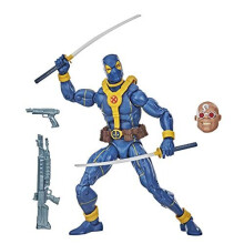 Marvel Hasbro Legends Serie Collezione Deadpool Action Figure 6 pollici, Design Premium e 4 Accessori, Blu