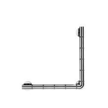 Croydex AP531041 Grab N Grip Safety Support Rail L-Shaped Heavy Duty Grab Bar for Bathroom