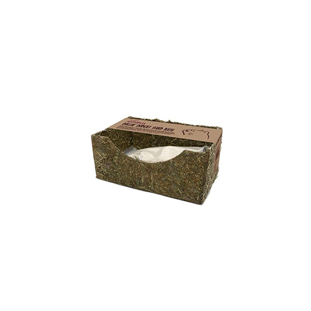 Rosewood Naturals Rollin' Rodent Sand Bath For Gerbils, Hamsters And Degus