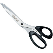 Victorinox Stainless Household/Professional Scissors for Left-Handed Use, Black/Silver, 21 x 5 x 5 cm