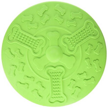 Rosewood Cyber Rubber Flying Saucer Dog Frisbee, Large