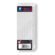 Polymeerimassa - Fimo - Ammattilainen - 454 g - Harmaa - Kiinteä tekstuuri koruille ja figuureille