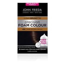 John Frieda Precision Foam Colour Hair Dye, Number 4N, Dark Natural Brown