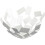 Alessi Alessi la Stanza Dello Scienrocco Fruit Solder 10-3 / 4 pouces blanc 1