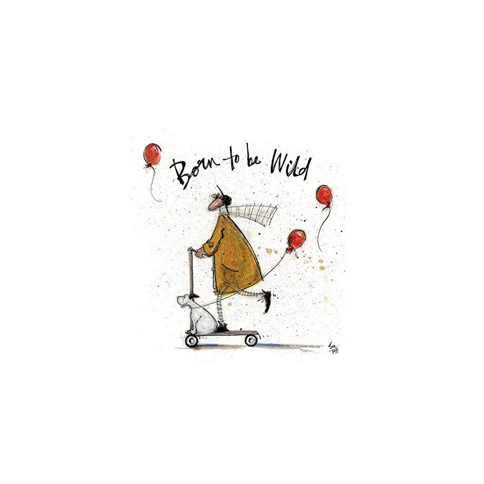 Sam Toft (Born to be Wild) 30 x 30 x 4cm Canvas Print