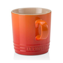 Le Creuset Stoneware Mug, 350 ml, Volcanic Orange