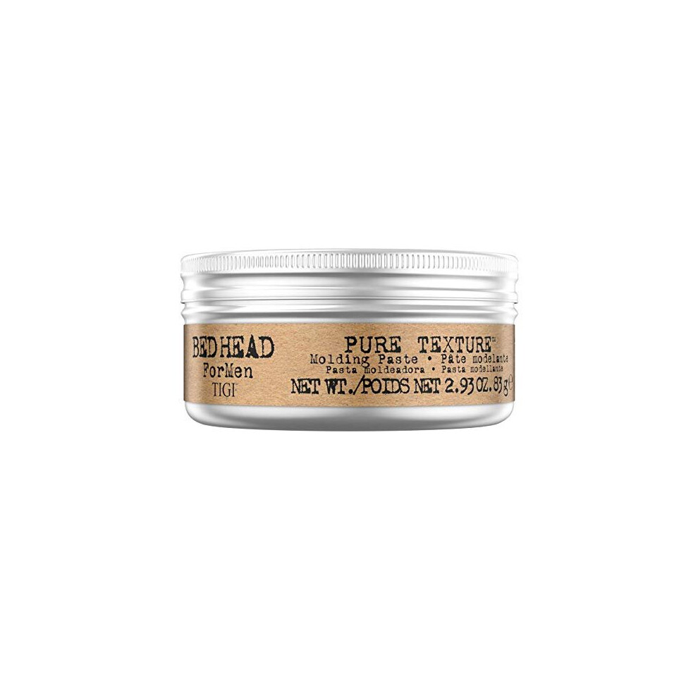 Bed Head for Men by Tigi Pure Texture Mens Hair Paste for Firm Hold, 83 g