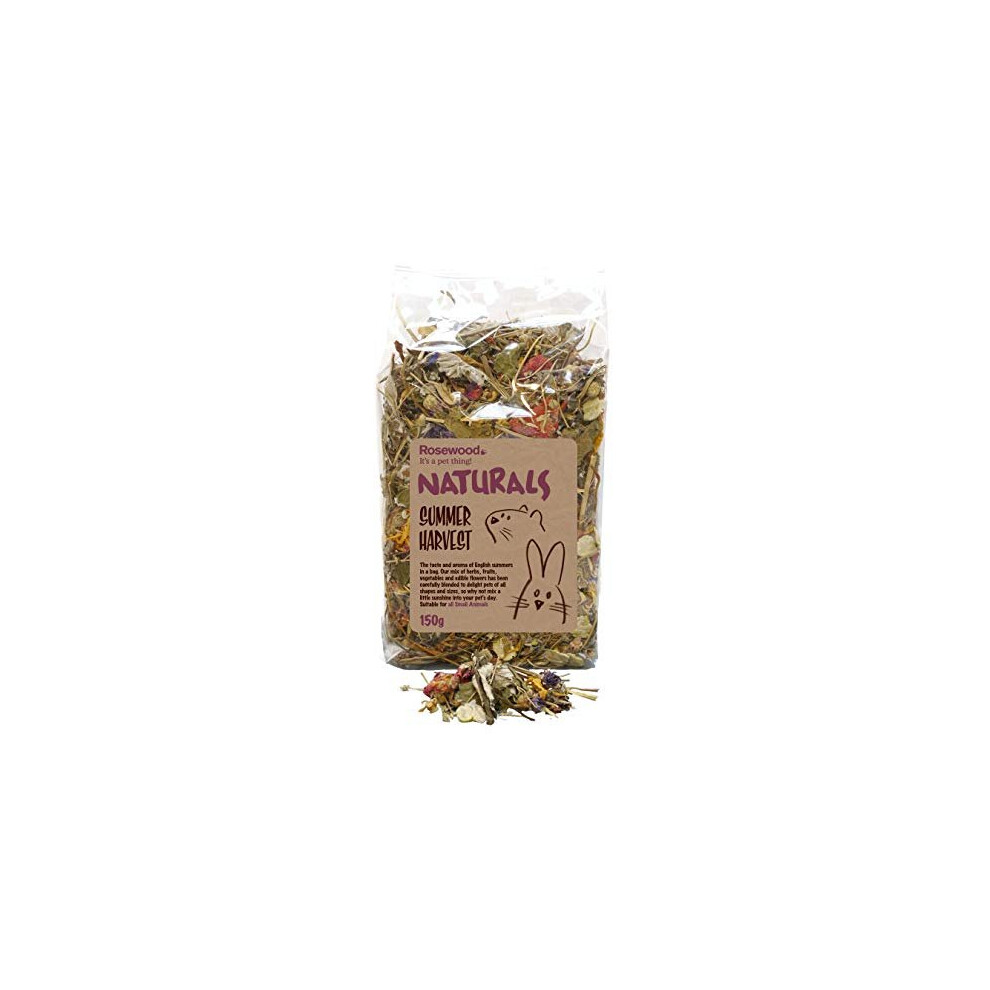Rosewood Naturals Small Animal Treats Summer Harvest, 150 g