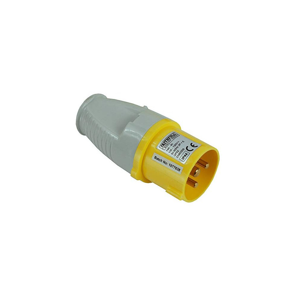 Faithfull Power Plus Yellow Plug 110volt