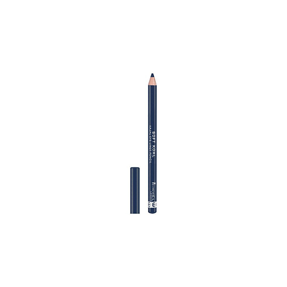 Rimmel Blue Soft Kohl Kajal Professional Eyeliner Pencil, Denim 1.2 Grams