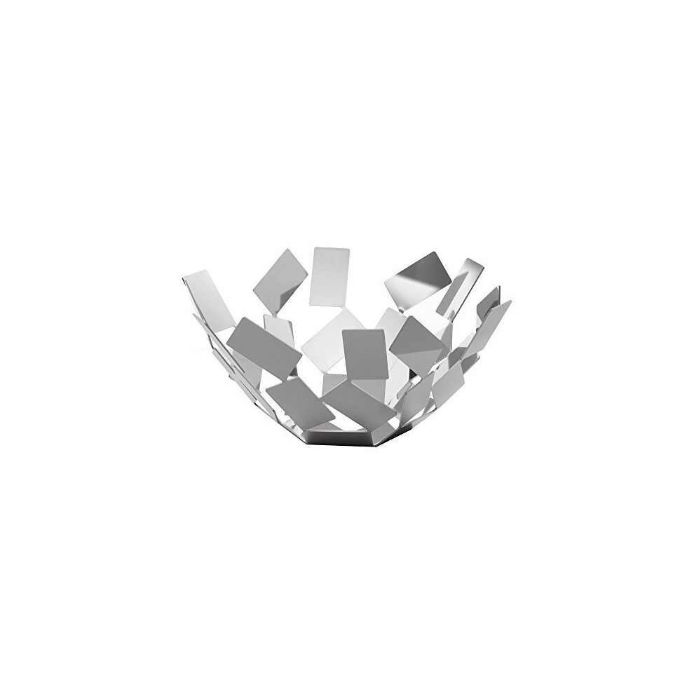Alessi La Stanza Dello Scirocco Fruit Holder In 18/10 Stainless Steel Mirror Polished