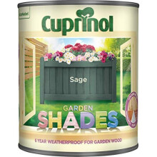 Cuprinol 5083478 Garden Shades Exterior Woodcare - Sage Finish for Long-Lasting Weather Protection