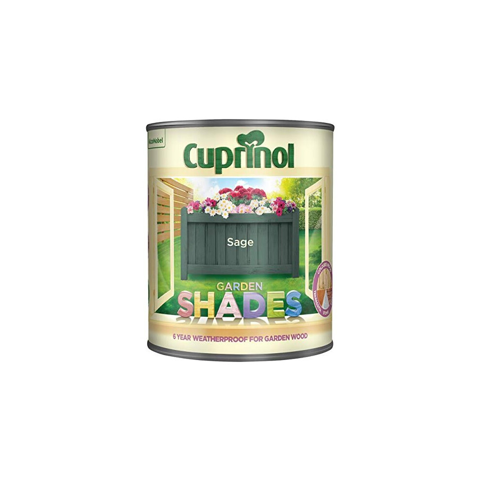 Cuprinol 5083478 Garden Shades Exterior Woodcare, Sage