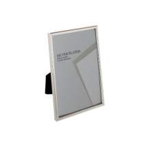 Unity 3.5 x 5-inch Thin Photo Frame, Silver Plated
