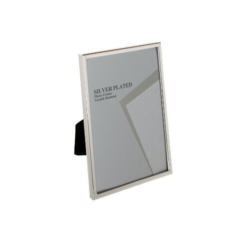 Unity 3.5 x 5-inch Thin Photo Frame, Silver Plated