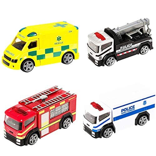 HTI HTI 7535-16450 Metal Truck, Multicolour, 1 unit, Assorted Model