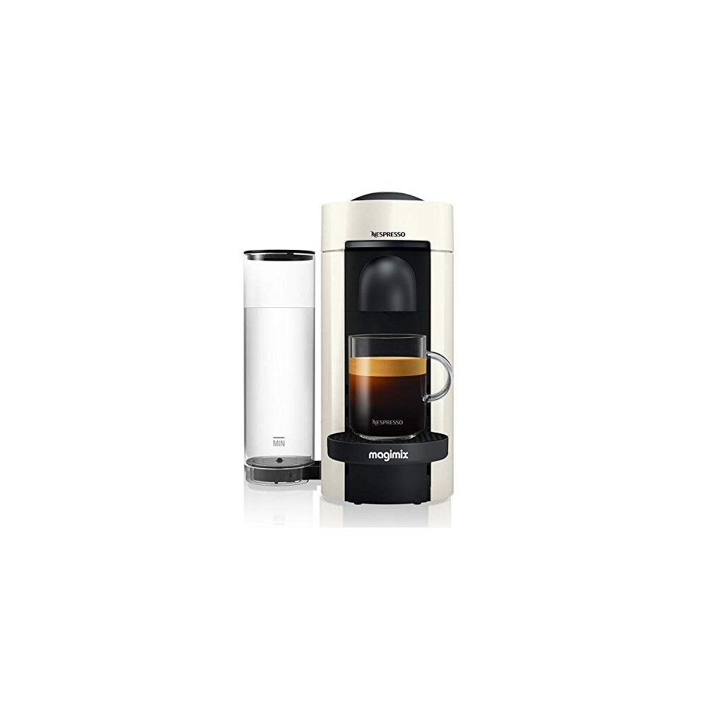 Nespresso 11398 Vertuo Plus Special Edition, by Magimix, Coffee Capsule Machine, White