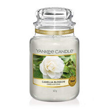 Yankee Candle Large Jar Candle | Camellia Blossom Scented Candle | Up to 150 Hours Burn Time | Garden Hideaway Collection
