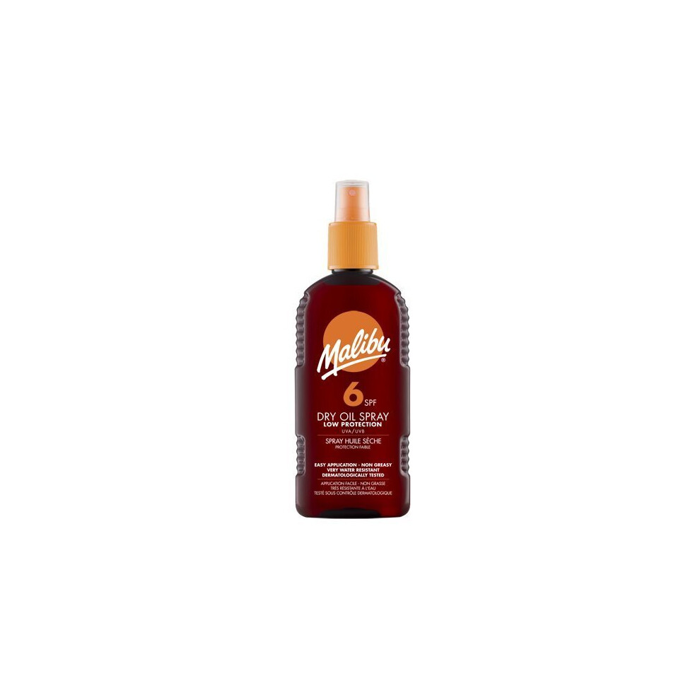 Malibu Dry Oil Spray with SPF6 200 ml