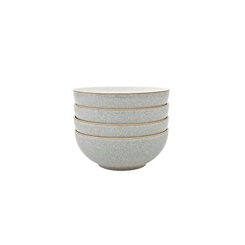 Denby Denby Elements Light Grey 4 Piece Cereal Bowl Set