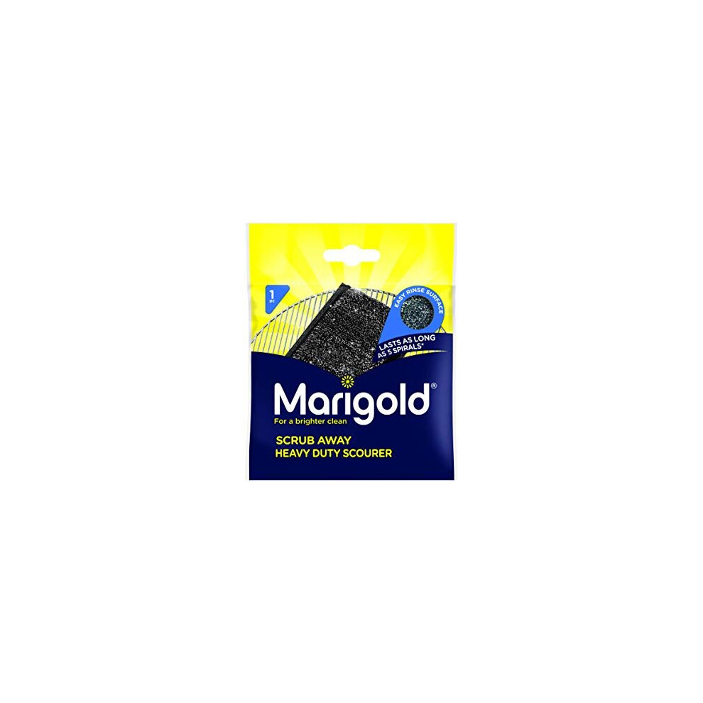 Marigold Scrub Away Heavy Duty Stainless Steel Scourer, 20 Single Packs