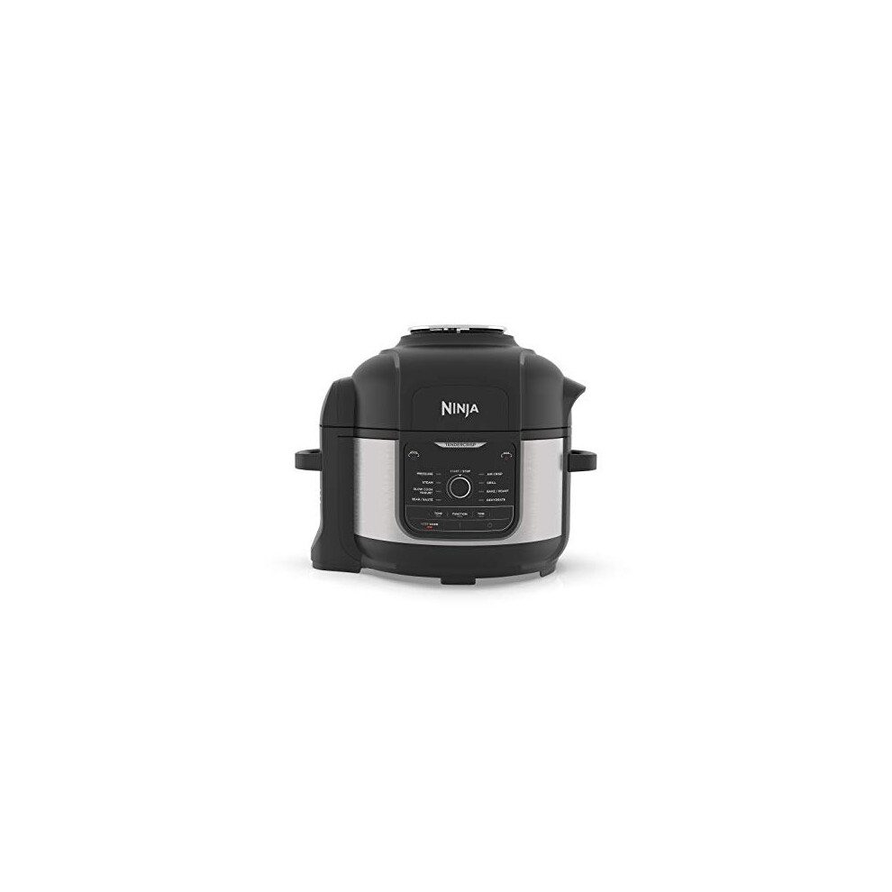 Ninja Foodi Electric Multi-Cooker [OP350UK] Pressure Cooker and Air Fryer, Grey and Black
