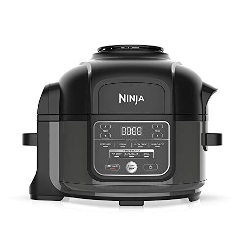 Ninja Foodi Mini Multi-Cooker [OP100UK], 4.7L, Black/GreyPressure ...