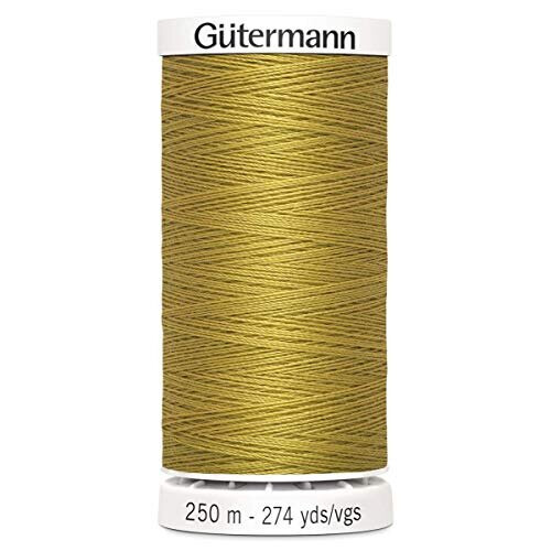 Gütermann Gutermann Sew All Polyester Thread, 250Mtr, Jeans Gold (0968)