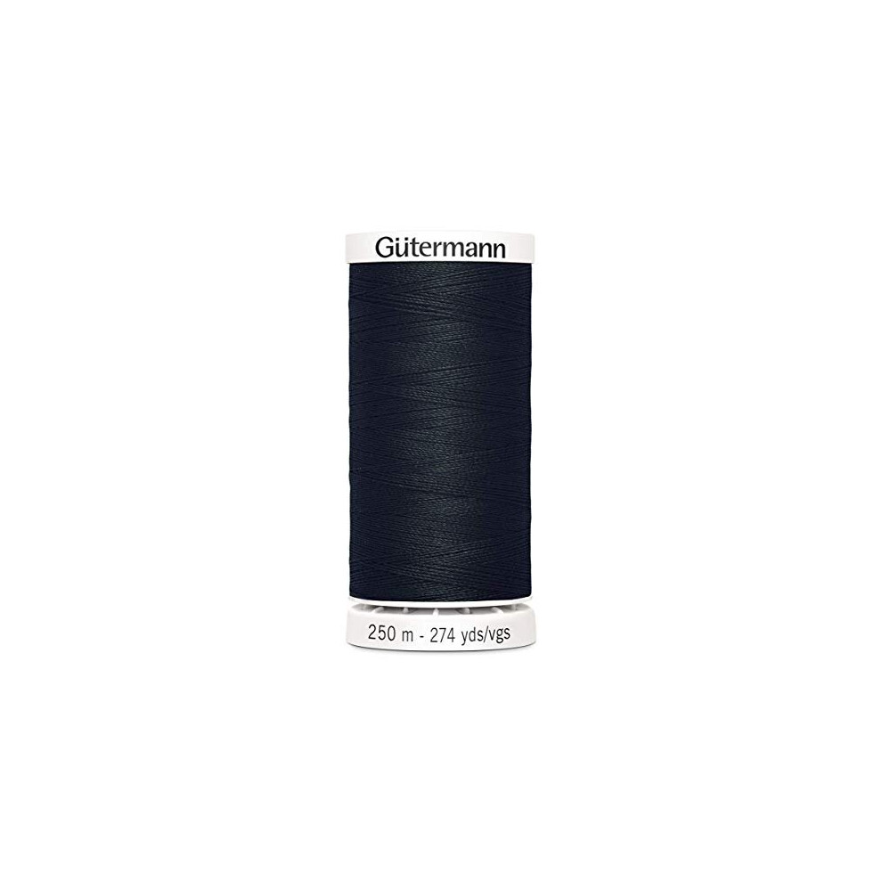 Gutermann Sew-All Thread, Polyester, Black, 250 m