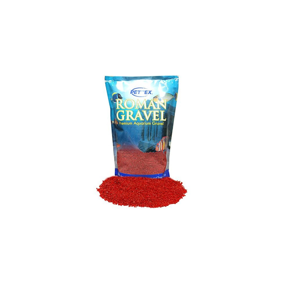 Pettex Roman Gravel Aquatic Roman Gravel, 2 Kg, Rosso Red