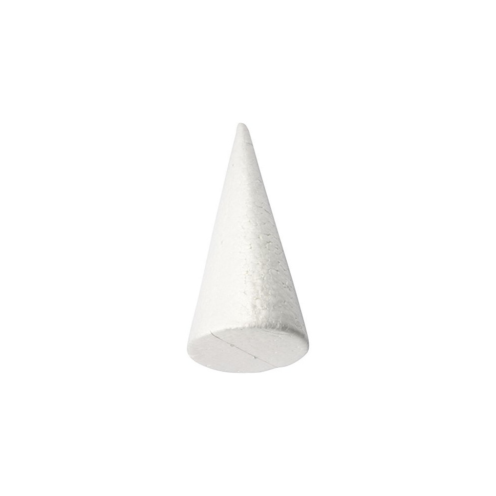 Creativ 25 Cm 1-Piece Polystyrene Cone 25Cm