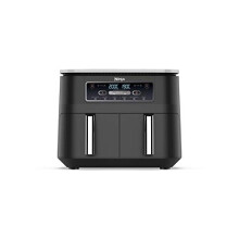 Ninja AF300UK Foodi Dual Zone Air Fryer - 2400W, 7.6L, Timer, Grey