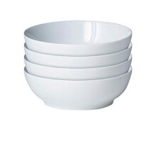 White By Denby 4 Piece Cereal Bowl Set
