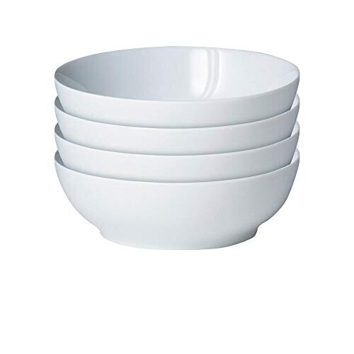 Denby White By Denby 4 Piece Cereal Bowl Set