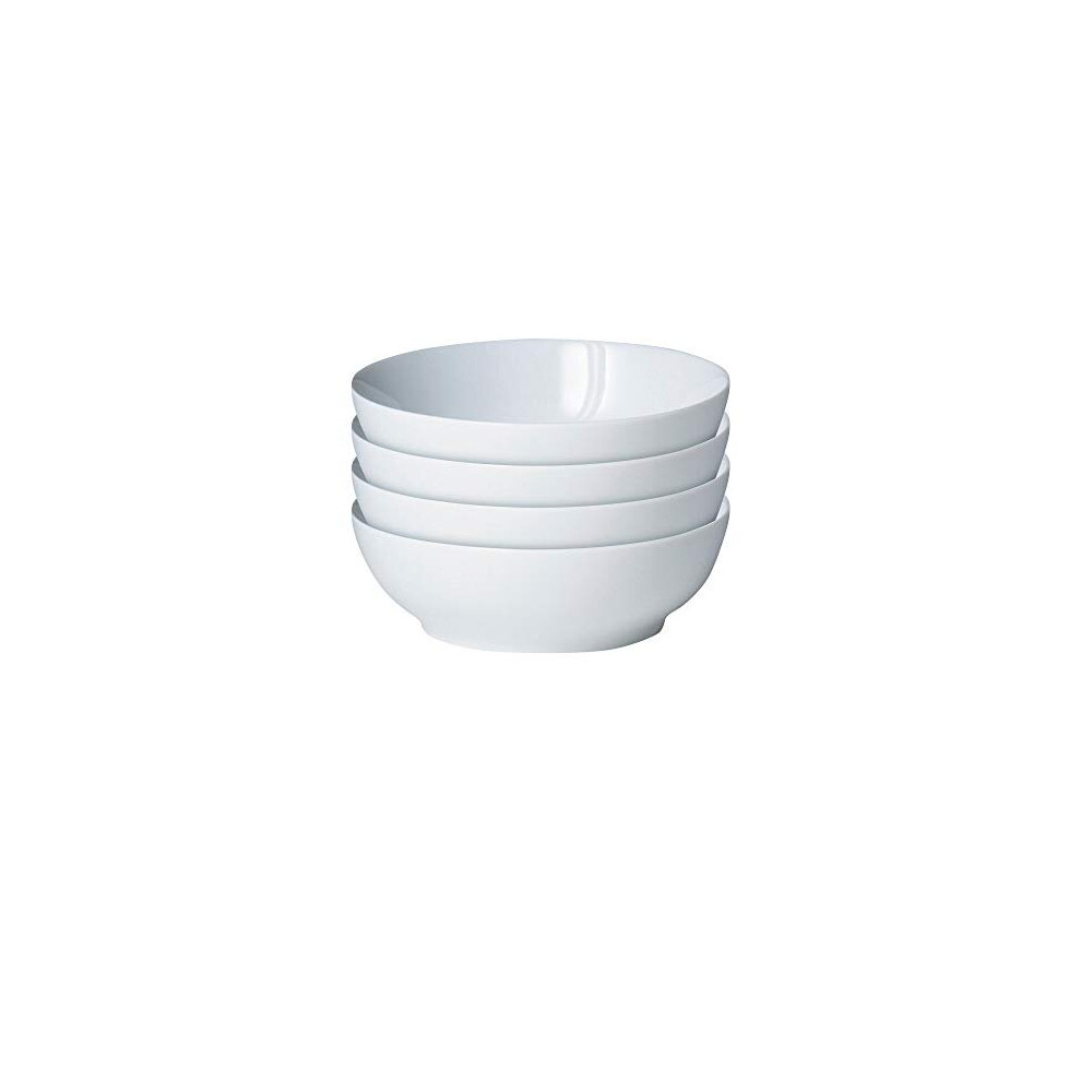 Denby By 4 Piece Cereal Bowl Set White