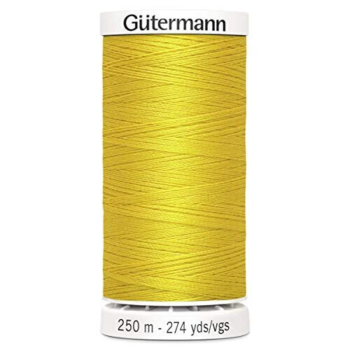 Gütermann Gutermann Sew All Polyester Thread, 250Mtr, Golden Yellow (0106)