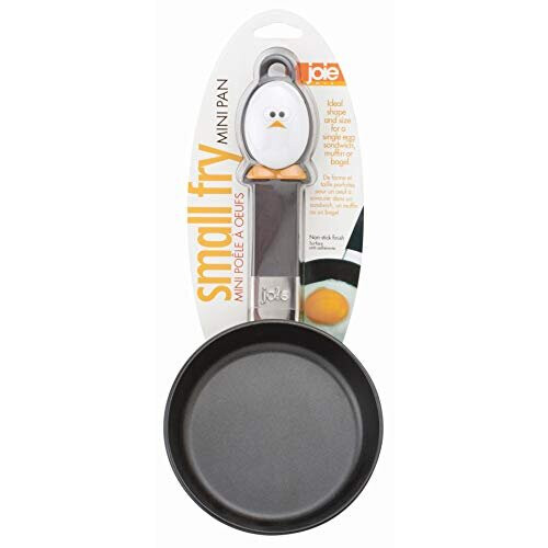 Joie Kitchen Gadgets Mini Frying Pan, Nonstick-Coating, Black