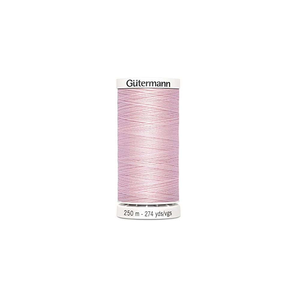 Gütermann Gutermann Sew All Polyester Thread, 250Mtr, Pigtail Pink (0659)