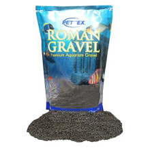 Pettex Roman Gravel Aquatic Roman Gravel, 2 Kg, Jet Black