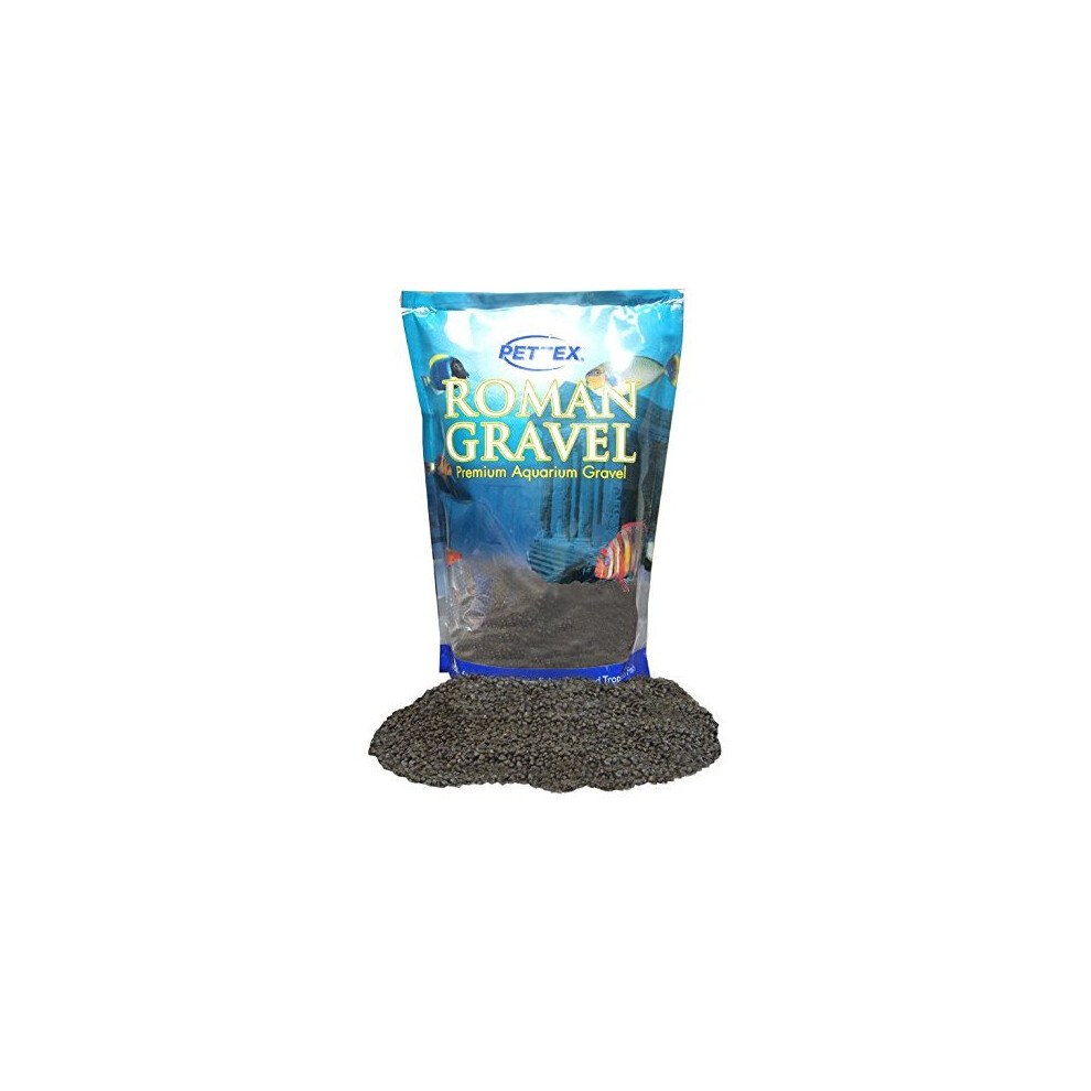 Pettex Roman Gravel Aquatic Roman Gravel, 2 Kg, Jet Black