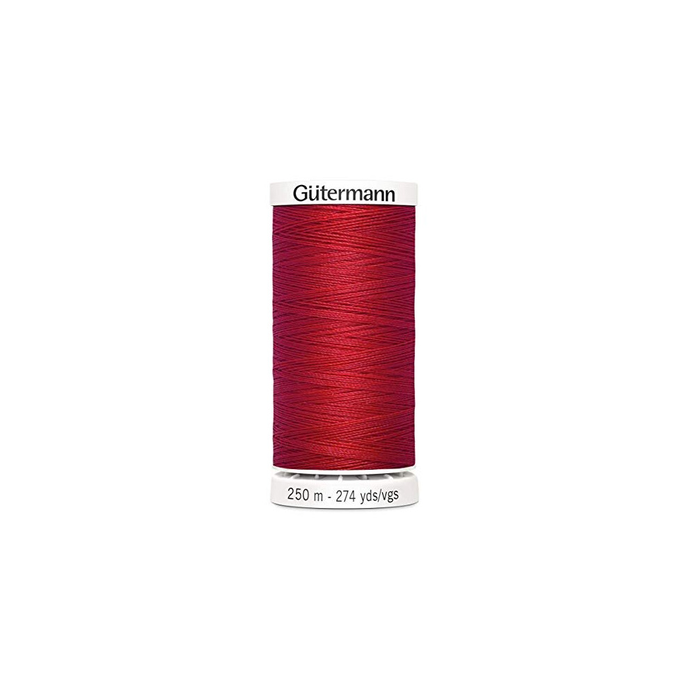 Gütermann Gutermann Sew All Polyester Thread, 250Mtr, Crimson (0156) Red