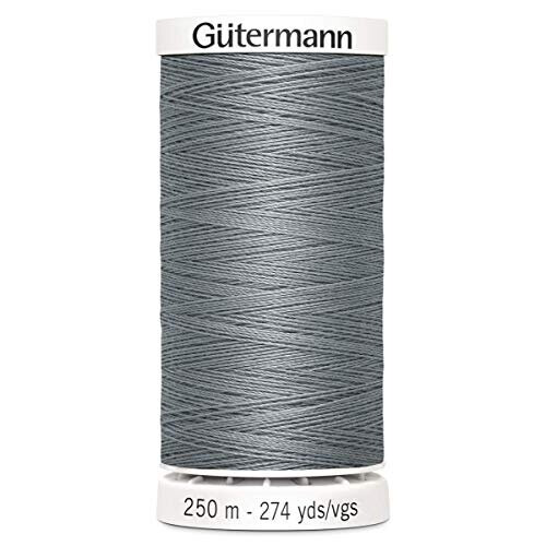 Gütermann Gutermann Sew All Polyester Thread, 250Mtr, Silver Grey (0040)
