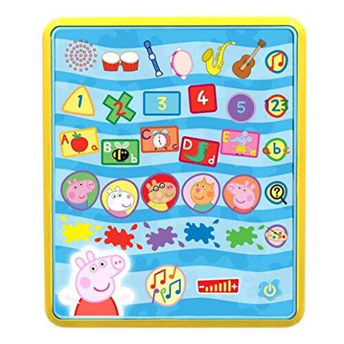 Peppa Pig Peppa Pig Peppa's Smart Tablet PP04, Multi – Kids' Tablet for Play & Learning