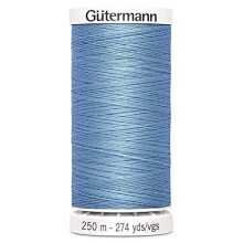 Gutermann Sew All Polyester Thread, 250Mtr, baby Blue (0143)